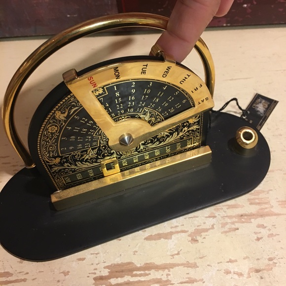 Damasquinado Toledo in Gold 24 Carat Made in Spain Calendar - Picture 12 of 15